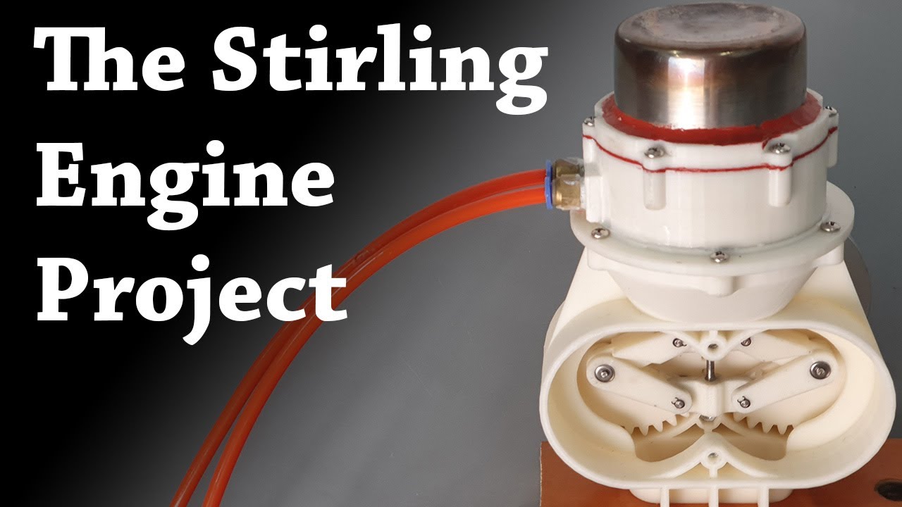 Mesin Stirling: Pembelajaran Termodinamika dengan 3D Printing
